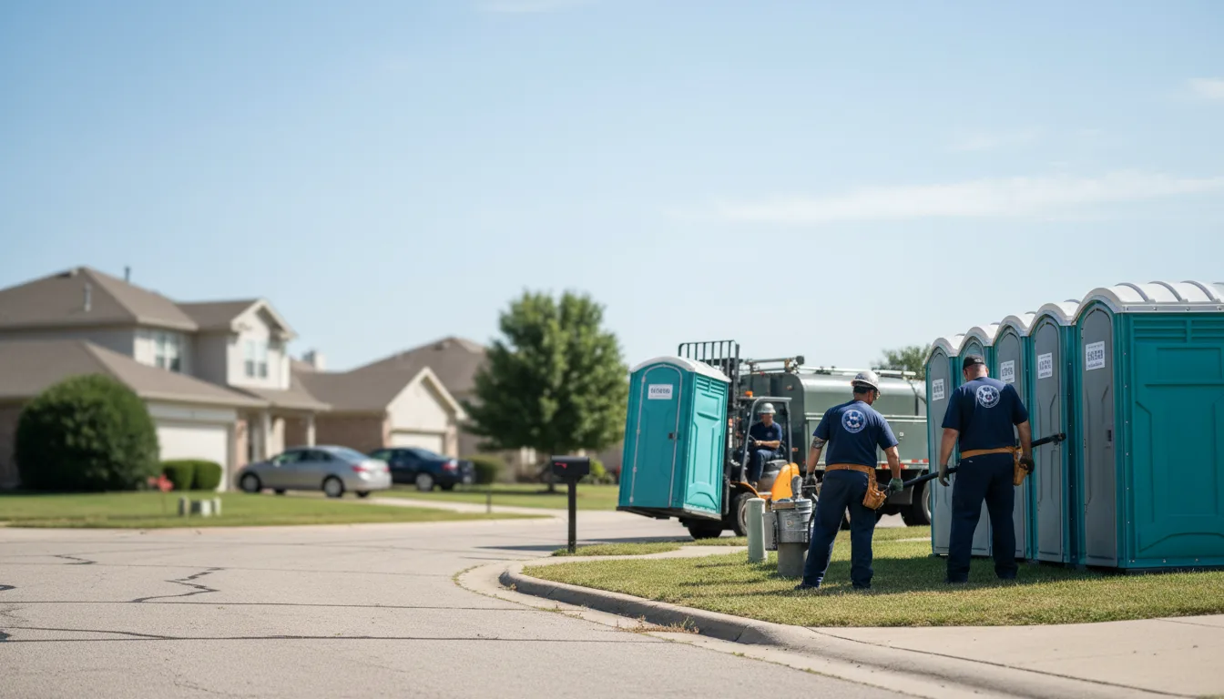 Porta Potty Rental in Twin Oaks, OK near me